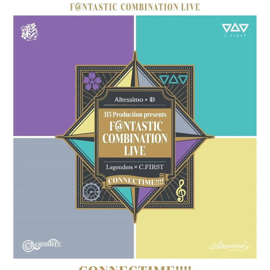 Idol Dvd/Blu-Ray>315 Production Presents F@ntastic Combination Live ~CONNECTIME!!!!~ Live Blu-ray (2-Disc Set)