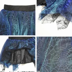 ACDC RAG Asymmetrical Spider Skirt Discount