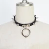 Jewelry & Hair Accessories>ACDC RAG Black Ball Ring Needle Choker