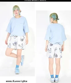 Bottoms>ACDC RAG Cat Shorts