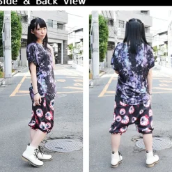 ACDC RAG Eyeball 3/4 Sarouel Pants New