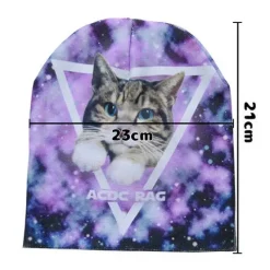 ACDC RAG Galaxy Cat Cap Hot