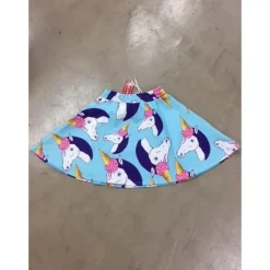 Bottoms>ACDC RAG Ice Cream Unicorn Flared Skirt