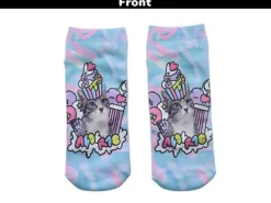 ACDC RAG Pastel Cat Socks Best