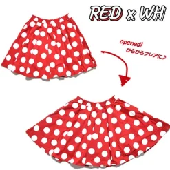 Bottoms>ACDC RAG Polka Dot Flared Skirt