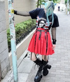 Bottoms>ACDC RAG 4R Pleated Skirt