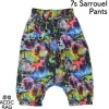 Bottoms>ACDC RAG Space Cat & Dinosaur 3/4 Sarouel Pants