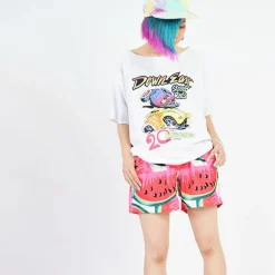 Bottoms>ACDC RAG Watermelon Shorts