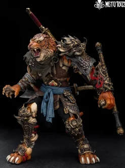 Action Figures>Adventurer's World Series Tiger Vanguard Jinshan Jun 1/10 Scale Action Figure