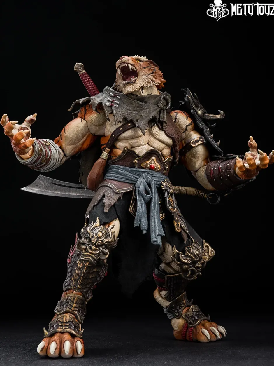 Action Figures>Adventurer's World Series Tiger Vanguard Jinshan Jun 1/10 Scale Action Figure
