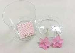 Jewelry & Hair Accessories>aller au lit Origami Sakura Earrings