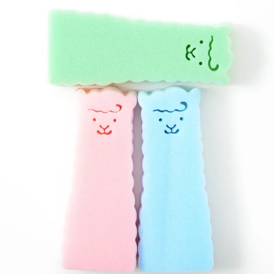 Cookware & Kitchen Tools>Alpaca Long Sponges (3-Color Set)
