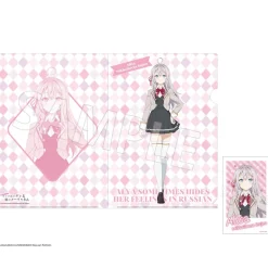 Alya Sometimes Hides Her Feelings in Russian A4 Clear File Set w/ Mini Photograph-style Illustration Outlet