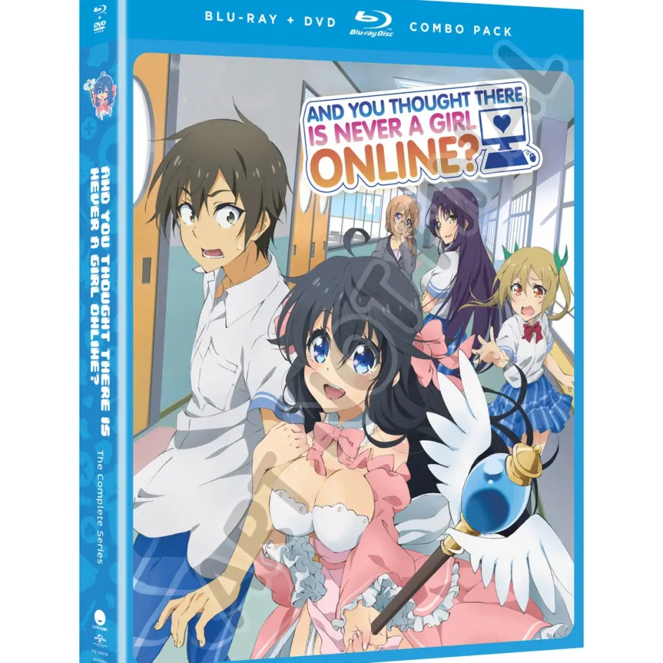 Anime Dvd/Blu-Ray>And You Thought There is Never a Girl Online? The Complete Series (Blu-ray/DVD Combo)