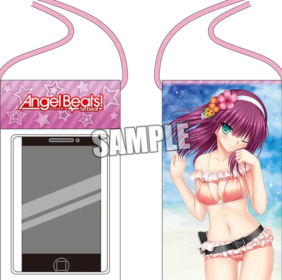 Angel Beats! 1st Beat Yuri Splashproof Smartphone Pouch Sale