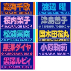 Towels>Aqours 6th LOVELIVE! Dome Tour 2020 Cheering Towel