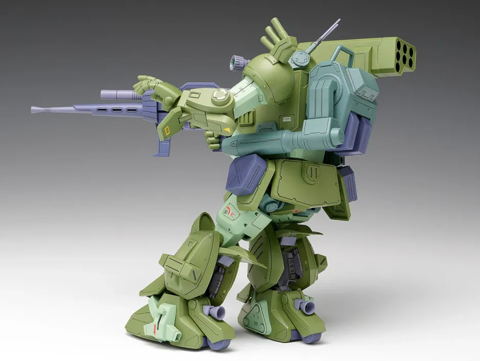 Plastic Models>Armored Trooper Votoms The Unknown Red Shoulder Scopedog Turbo Custom Chirico Machine 1/24 Scale Plastic Model Kit