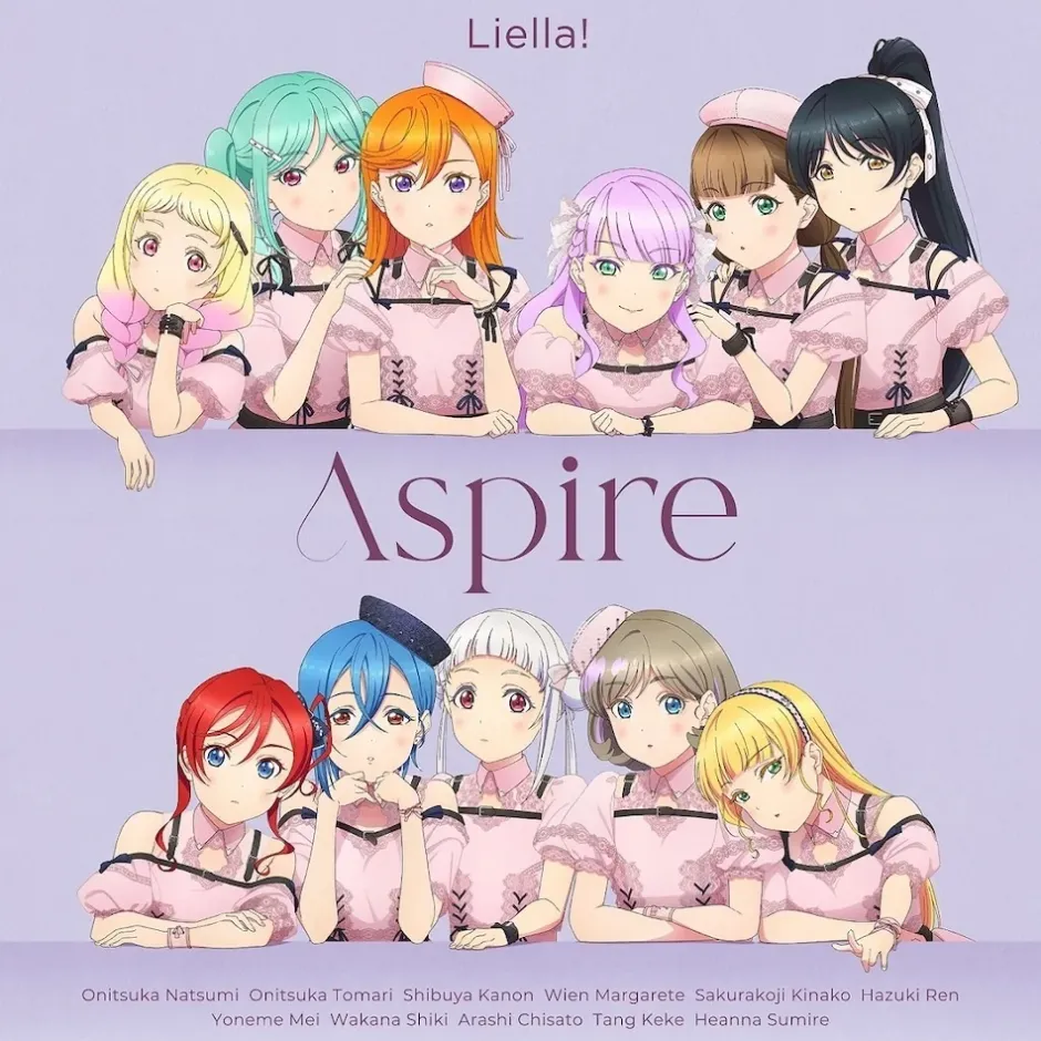 Aspire | Love Live! Superstar!! Liella! 3rd CD Album Sale