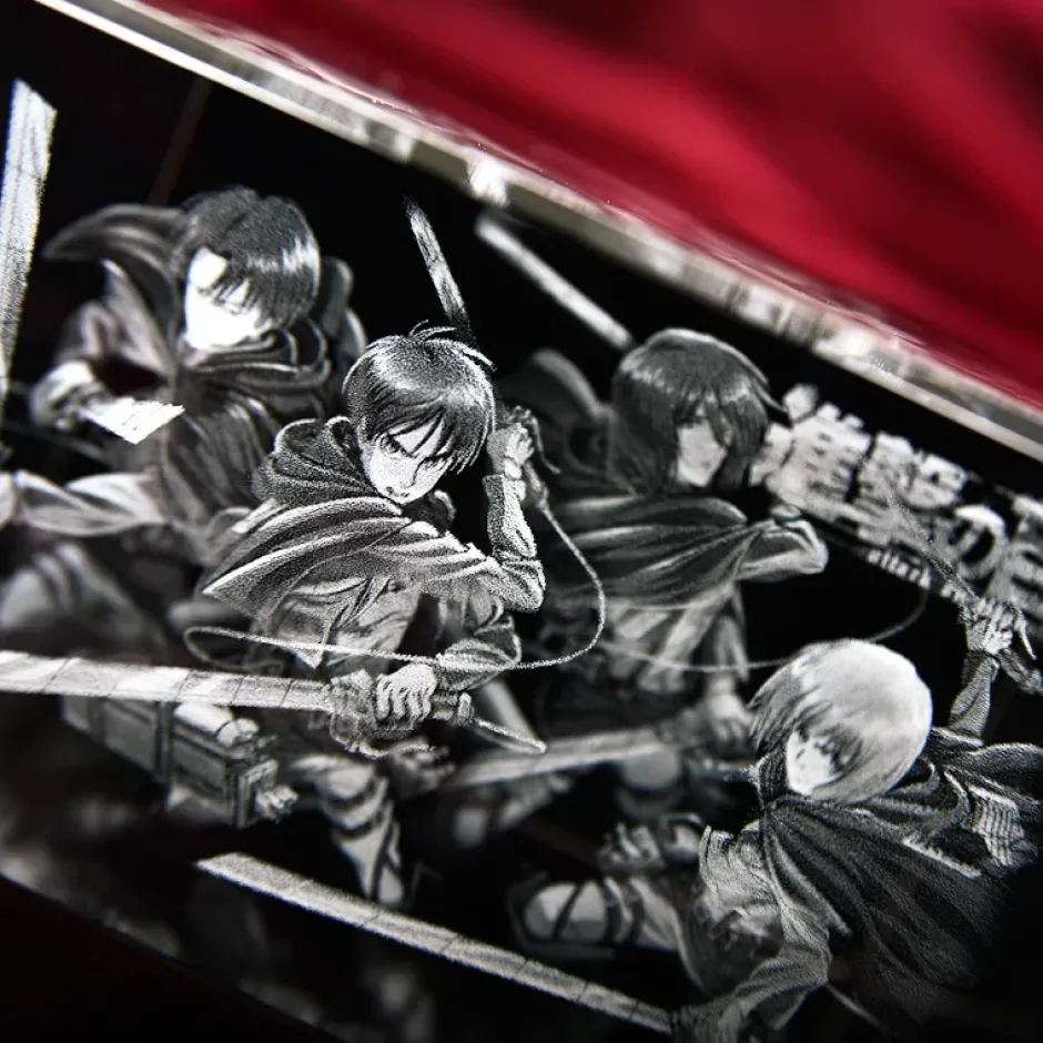 Attack on Titan BBCRYSTAL 3D Crystal Art New
