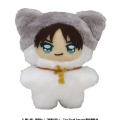 Small Plushies>Attack on Titan Chimikemo Mascot Eren