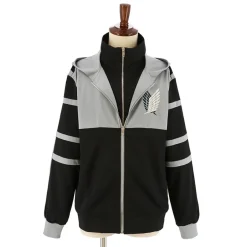 Jackets & Hoodies>Attack on Titan New 3D Maneuver Gear Hoodie (Men's Free)