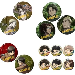Collectable Toys>Attack on Titan Pin Badge Set