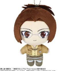 Small Plushies>Attack on Titan Pokecco Mascot Plushie Hange
