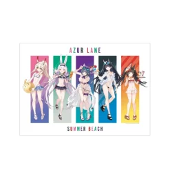 Azur Lane A3-Size Matte Effect Poster Group: Swimsuit Ver. Hot
