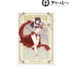 Azur Lane A3-Size Matte Effect Poster Royal Fortune: Dancer Ver. Outlet