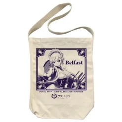 Azur Lane Belfast Shoulder Tote Bag Natural Outlet