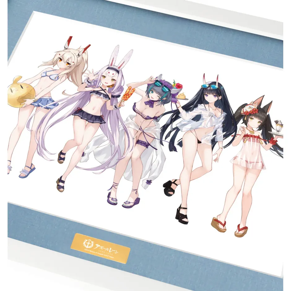 Azur Lane Group: Swimsuit Ver. Chara-fine Graphic Best