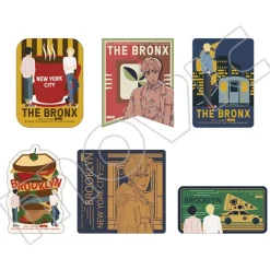 Stickers>Banana Fish NYC Sticker Set