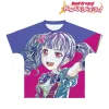 Tops>BanG Dream! Girls Band Party! Ako Udagawa Ani-Art Unisex Full Graphic T-Shirt Vol. 4