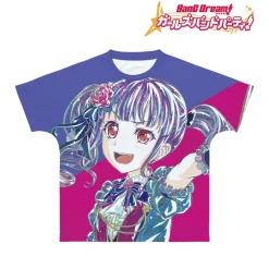 Tops>BanG Dream! Girls Band Party! Ako Udagawa Ani-Art Unisex Full Graphic T-Shirt Vol. 4