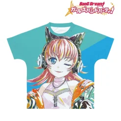 Tops>BanG Dream! Girls Band Party! Chu-chu Ani-Art Unisex Full Graphic T-Shirt Vol. 4