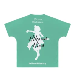 BanG Dream! Girls Band Party! Hina Hikawa Ani-Art Unisex Full Graphic T-Shirt Vol. 4 Best