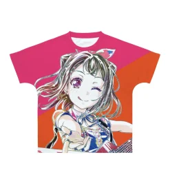 BanG Dream! Girls Band Party! Kasumi Toyama Ani-Art Unisex Full Graphic T-Shirt Vol. 4