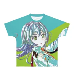 Tops>BanG Dream! Girls Band Party! Lock Ani-Art Unisex Full Graphic T-Shirt Vol. 4