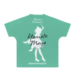 BanG Dream! Girls Band Party! Maya Yamato Ani-Art Unisex Full Graphic T-Shirt Vol. 4 Sale