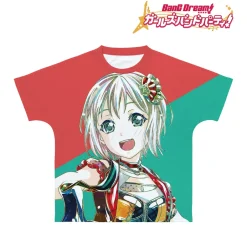 Tops>BanG Dream! Girls Band Party! Moca Aoba Ani-Art Unisex Full Graphic T-Shirt Vol. 4
