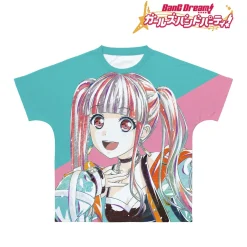 Tops>BanG Dream! Girls Band Party! Pareo Ani-Art Unisex Full Graphic T-Shirt Vol. 4