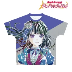 BanG Dream! Girls Band Party! Rinko Shirokane Ani-Art Unisex Full Graphic T-Shirt Vol. 4 Online