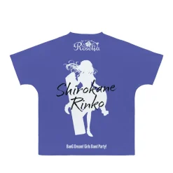 BanG Dream! Girls Band Party! Rinko Shirokane Ani-Art Unisex Full Graphic T-Shirt Vol. 4 Online
