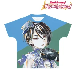 Tops>BanG Dream! Girls Band Party! Rui Yashio Ani-Art Unisex Full Graphic T-Shirt Vol. 4
