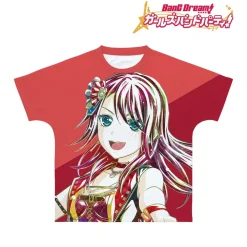 Tops>BanG Dream! Girls Band Party! Tomoe Udagawa Ani-Art Unisex Full Graphic T-Shirt Vol. 4