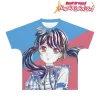 Tops>BanG Dream! Girls Band Party! Tsukushi Futaba Ani-Art Unisex Full Graphic T-Shirt Vol. 4