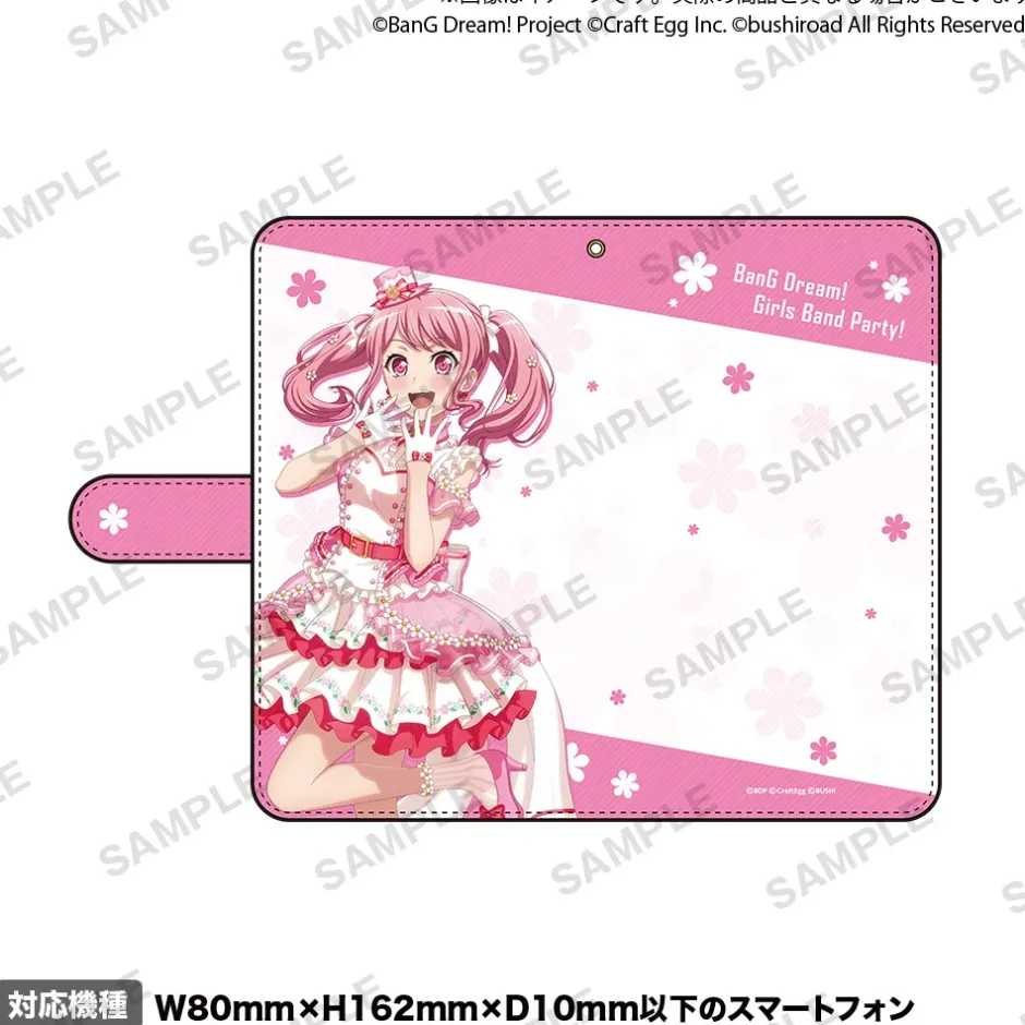 BanG Dream! Girls Band Party! 2022 Ver. Pastel*Palettes Notebook-Style Smartphone Case L Vol. 2 Outlet