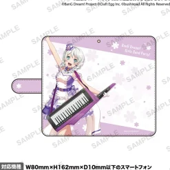 BanG Dream! Girls Band Party! 2022 Ver. Pastel*Palettes Notebook-Style Smartphone Case L Vol. 2 Outlet