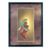 Fine Art>Beauty Looking Back Miku Embroidery Art