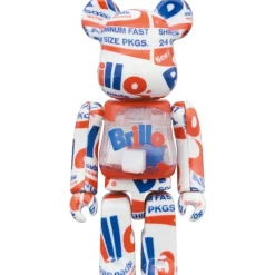 BE＠RBRICK Andy Warhol Brillo 2022 100％ & 400％ Online